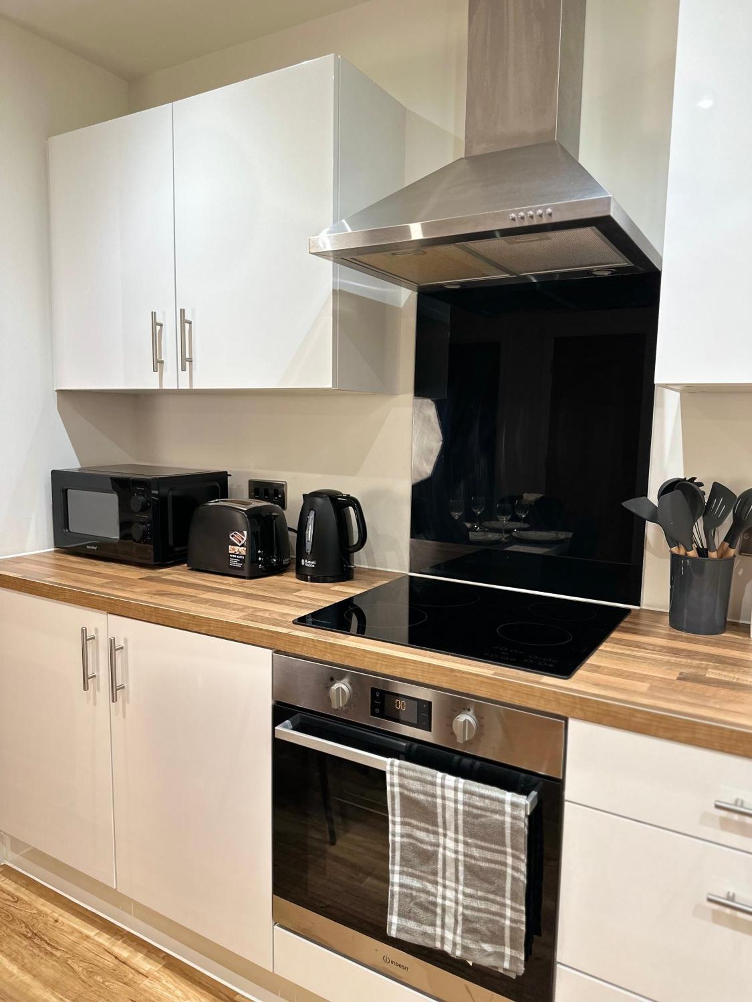 Appartement Luxury 2-bed High-rise In With Parking Manchester